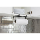 Umbra Squire - Porte-essuie-tout multiusage, Noir-Dimensions : 12,65 po L x 6,6 po H x 4,75 po P