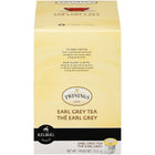 Twinings Thé Earl Grey K-Cup 24 CT-L'équilibre parfait du thé noir avec la saveur distincte de la bergamote, un agrume.