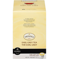Twinings Thé Earl Grey K-Cup 24 CT-L'équilibre parfait du thé noir avec la saveur distincte de la bergamote, un agrume.