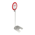 FuTECH – Porte-carte de table PCHC28, 8 po de haut, 10/paquet-Couleur : Argenté