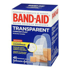 BAND-AID Brand® - Pansements COMFORT-FLEX® transparents, formats assortis, paq./45-4
