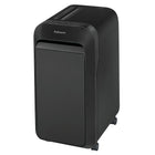 Fellowes - Déchiqueteur Powershred LX220 à coupe micro, 20 feuilles, noir-Déchiquette 20 feuilles à la fois en fragments à coupe micro de 5/32 po x 1/2 po