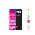 Epson - Cartouche d'encre DuraBrite Pro T748 - Capacité standard - Magenta-Manipulation sans souci - impressions résistantes au maculage, à la décolouration et à l’eau