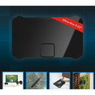 Digiwave – Antenne TVHD ultramince, 9,3 x 5,7 x 1,2 po, noir-Modèle ultramince et léger