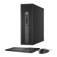 HP - Ordinateur de bureau EliteDesk 800 G2 SFF remis à neuf - Intel Core i5-6500 - 512Go SSD -32Go RAM -Windows 10 Professionnel-Processeur : Intel Core i5-6500
