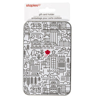 Boîte de carte-cadeau Signature de Staple-Boîte de Cartes-Cadeaux