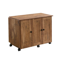 Sauder - Select Desserte Machine à Coudre - Finition Vintage Oak (426138)-Finition Vintage Oak - Bois d'ingénierie