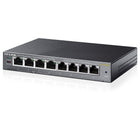 TP-Link – Commutateur PoE Easy Smart Gigabit 8 ports TL-SG108PE-Permet la surveillance de réseau, la priorisation du trafic et fonctionnalités VLAN