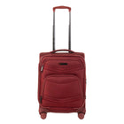 Air Canada - Valise à roulettes souple de 20 po Central Collection - Bourgogne-Construit en polyester durable