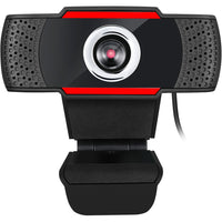 Adesso - Webcam CyberTrack H3 720P HD USB avec microphone intégré-Résolution vidéo haute définition 720p