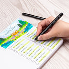 Tombow - Stylos pour le dessin, encre noire, paq./3-Non rechargeable