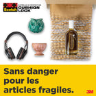 Scotch - Matériau de protection Cushion Lock, 12 po x 30 pi-Maintenant offert en deux formats pour mieux convenir à la façon dont vous emballez. Un rouleau de 304,8 m (1 000 pi) avec dévidoir et un rouleau manuel plus petit de 9,14 m (30 pi)