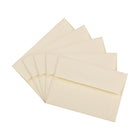JAM Paper Enveloppes à livrets Strathmore au fini vélin avec fermeture gommée, 3 5/8 x 5 1/8 po, ivoire, paquet de 1000-Fermeture : Gomme