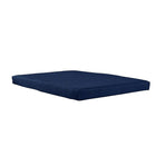 DHP – Matelas piqué de 6 po, double, Marine-Matelas double 6 po