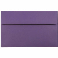 JAM Paper Enveloppes format invitation avec fermeture gommée, 5 3/4 x 8 3/4 po, violet foncé, 1000/paquet-Violet foncé