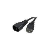 StarTech Câble dâââ€š¬ââ€ž¢alimentation PXT1002 de 2 pi-Câble d’alimentation IEC 60320 C14 et ports d’alimentation IEC 60320 C13 pour une connexion efficace
