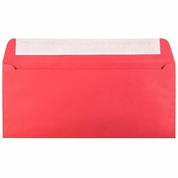 JAM Paper Enveloppes recyclées Peel & Seal n° 10 (4,13 x 9,5 po), rabat à peler et coller, rouge, 500/bte-Type de produit : Enveloppes recyclées