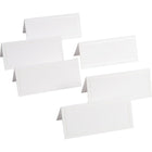 Gartner Studios® - Cartons nominatifs, 3 1/4 po x 1 5/8 po, blanc avec bordure ivoire nacré, paq./48-Cartons blancs avec bordure nacrée