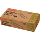 Acco® - Trombones géants recyclés, paq./100-N° 4 (1,89 po, 48 mm)