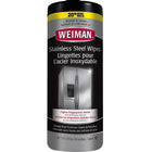 Weiman - Lingettes pour acier inoxydable, Paquet de 30-Les lingettes pour acier inoxydable de Weiman éliminent les traces de doigts, la poussière et la saleté tout en laissant les surfaces brillantes et sans traces