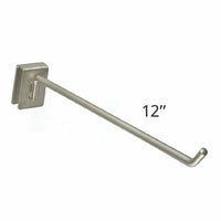 Azar Displays – Crochets robustes, 12 po, 10/paquet (300912-10 PACK)-Nickel et métal