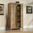 Grande armoire de rangement de la collection Adepte Storage, fini chêne Craftsman-Fini chêne d’artisan