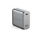 Satechi CHARGEUR MURAL USB-C PD 100 W-Équipé d'une prise pliable pour un rangement et un voyage pratiques