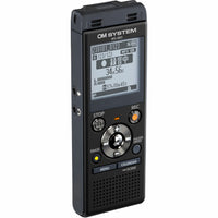 OM System - WS-883 Enregistreur vocal numérique stéréo avec USB intégré - Noir-Enregistrement en mode automatique intelligent, lecture du changeur de voix