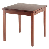 Winsome – Table extensible Pulman, fini noyer (94150)-Bois massif, fini noyer