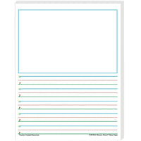 Ressources Créées Par L'Enseignant Smart Start 1-2 Article, Paquet de 200 (TCR76541)-Papier de 1-2 étages a de l'espace pour une image et des lignes avec un espacement de 5/8 po