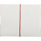 Moleskine – Cahier de notes à couverture rigide Classique, format grand, réglé, rouge, 5 po x 8 1/4 po-Couverture rigide rouge