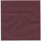 JAM Paper Enveloppes simples carrées, 6 x 6 po, bourgogne, 250/paquet-Enveloppes simples carrées en papier bourgogne foncé
