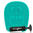 Bouncyband Coussin Sensoriel de Siège Wiggle, Monstre à la Menthe-Flexible child size nubs on one side and small bumps on the other give a choice for just the right amount of tactile stimulation