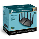 TP-Link - AX6000 Routeur Wi-Fi 6 à 8 flux avec port 2,5 G - Noir-8 antennes à gain élevé équipées de Beamforming assurent une vaste couverture