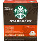 Nespresso - Starbucks Vertuo Origine Unique Colombie - Paquet de 8-Grains de café 100 % arabica