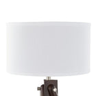Union & Scale - Essentials - Lampe De Table - Espresso/Blanc-Tension : 110V-120V