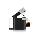 Nespresso - Machine à café et expresso Vertuo Next de Nespresso par Breville - Gris clair-Tailles de tasse polyvalentes : une seule machine à café Nespresso pour 5 tailles de café différentes : Carafe, Mug/tasse à café, Gran Lungo, Double Espresso et Espresso, grâce à 4 tailles de capsules de café différentes