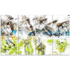 Designart – Art imprimé sur toile, soccer (PT2566-271)-Impression