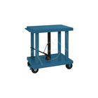 Wesco – Table de travail hydraulique, dimensions : 36 long x 24 larg po, capacité : 4000 lb., hauteur relevée : 59 po (260066)-Dimensions de la plateforme : 36 long. x 24 larg. (po)