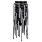Flash Furniture – Tabouret à utilisation multiple, rouge (YK01B)-S'empile jusqu'à 15 de haut