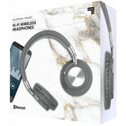 Écouteurs Hi-Fi Bluetooth Sharper Image Dynamic Audio - gris-Portée Bluetooth: 30 pieds
