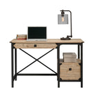 Sauder 425907 La Collection Steel River - Bureau, Finition Milled Mesquite-Finition Milled Mesquite, Bois D'ingénierie