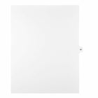 Mark Maker – Onglets séparateurs juridiques blancs, 1/15 onglets, format lettre, sans trous, numéro 83, 25/paquet-Onglets séparateurs blancs, 1/15 onglets