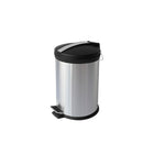 FuTech - Poubelle RB-5L 5 litres, 9 po x 9 po x 11 po , acier inoxydable-Poignée de transport pratique