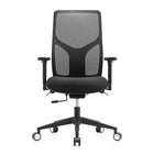Raynor - Haut Du Dos Exécutif Chaise De Maille, Noir-Hauteur de siège réglable