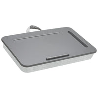Secretaire portatif LapGear SideKick - Chevrons Gris-Convient aux ordinateurs portatifs jusqu’à 15,6 po