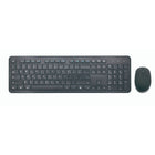 Basic Tech - Clavier et souris sans fil noirs-La connectivité sans fil pratique de 2,4 GHz est rapide et fiable
