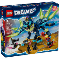 LEGO - DREAMZzz Zoey et Zian le chat-hibou - 437 Pièces-Un jouet de construction créatif qui peut être construit de 2 manières