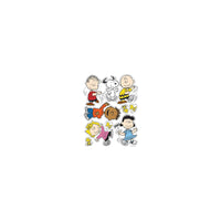 Eureka Window Clings Peanuts Classic Characters Multicolore 12" x 17" - Paquet de 120-1