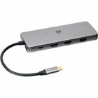 IOGEAR - Station d'accueil compacte Pocket Dock Pro USB-C Triple HD avec PD 3.0-Développez rapidement le port USB-C de votre ordinateur portable jusqu'à 11 ports